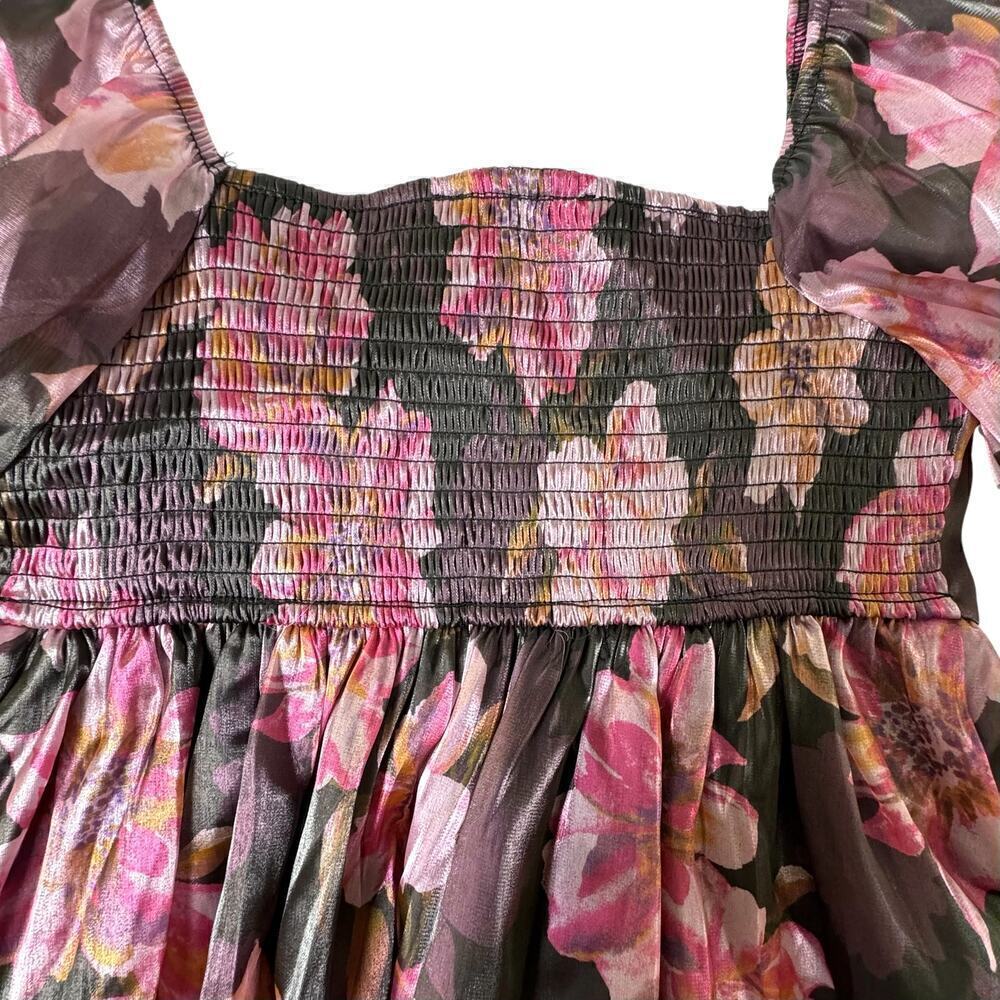 Thirty/Thirty Floral Babydoll Blouse - Size S (NWT) - Picture 5 of 8